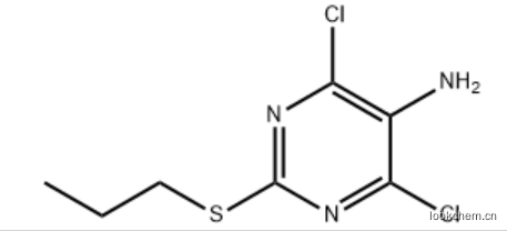 4,6-二氯 -2-(丙硫基)-5-氨基嘧啶粗品